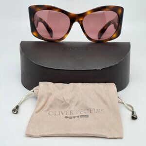 Oliver Peoples The Row Bother Me OV5333SU Tortoise Frame Brown Lens Sunglasses